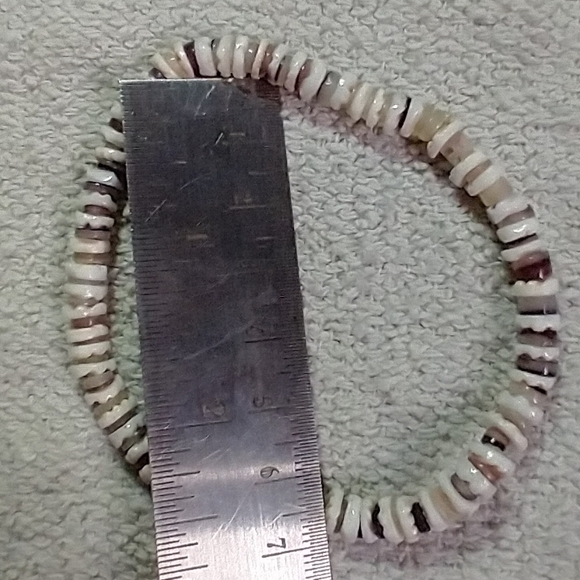 Shell 🐚 stretch bracelet large beach ⛱️ - Picture 2 of 3